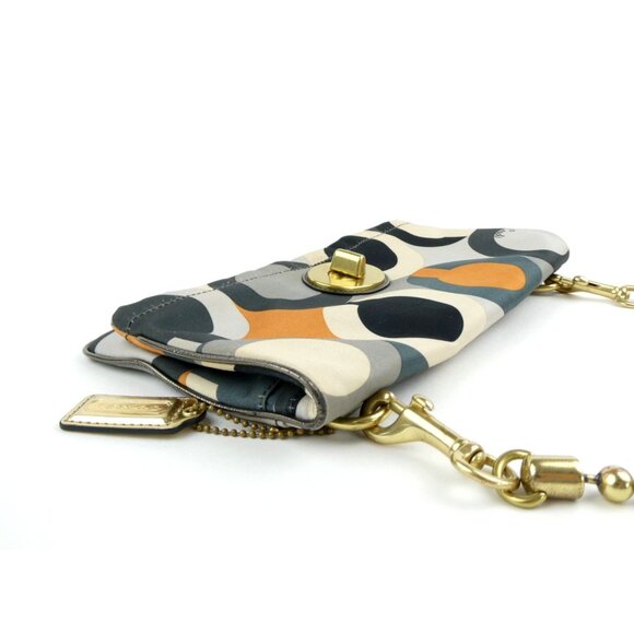 Coach Op Art Foldover Shoulder Bag 12928 - Picture 4 of 14